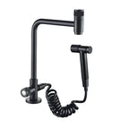 304 Stainless Steel 360° Swivel Faucet (Wall Or Deck Mount)