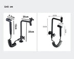 304 Stainless Steel 360° Swivel Faucet (Wall Or Deck Mount)
