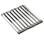 304 Stainless Steel Adjustable & Foldable Over-the-Sink Dish Rack
