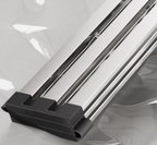 304 Stainless Steel Adjustable & Foldable Over-the-Sink Dish Rack