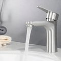 304 Stainless Steel Lead-Free Bathroom Faucet (Single-Handle)