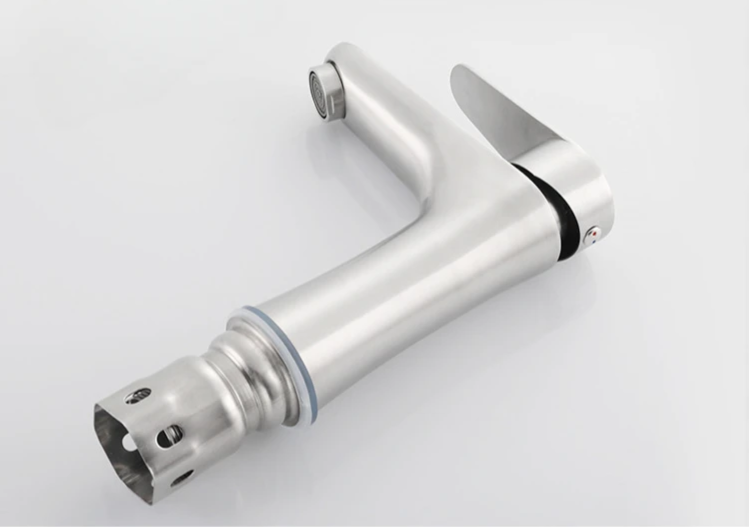 304 Stainless Steel Lead-Free Bathroom Faucet (Single-Handle)