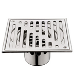 304 Stainless Steel Odor-Blocking Tile-In Shower Floor Drain (Square)
