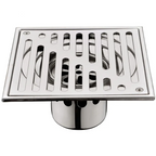 304 Stainless Steel Odor-Blocking Tile-In Shower Floor Drain (Square)