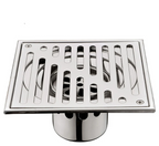 304 Stainless Steel Odor-Blocking Tile-In Shower Floor Drain (Square)