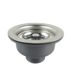 304 Stainless Steel Pop-Up Sink Drain Set (P-Trap Included)