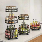 360° Rotating & Non-Slip Spice Rack