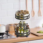 360° Rotating & Non-Slip Spice Rack