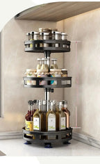 360° Rotating & Non-Slip Spice Rack