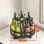 360° Rotating & Non-Slip Spice Rack