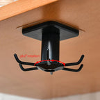 360° Rotating Self-Adhesive Hook Organizer