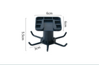 360° Rotating Self-Adhesive Hook Organizer
