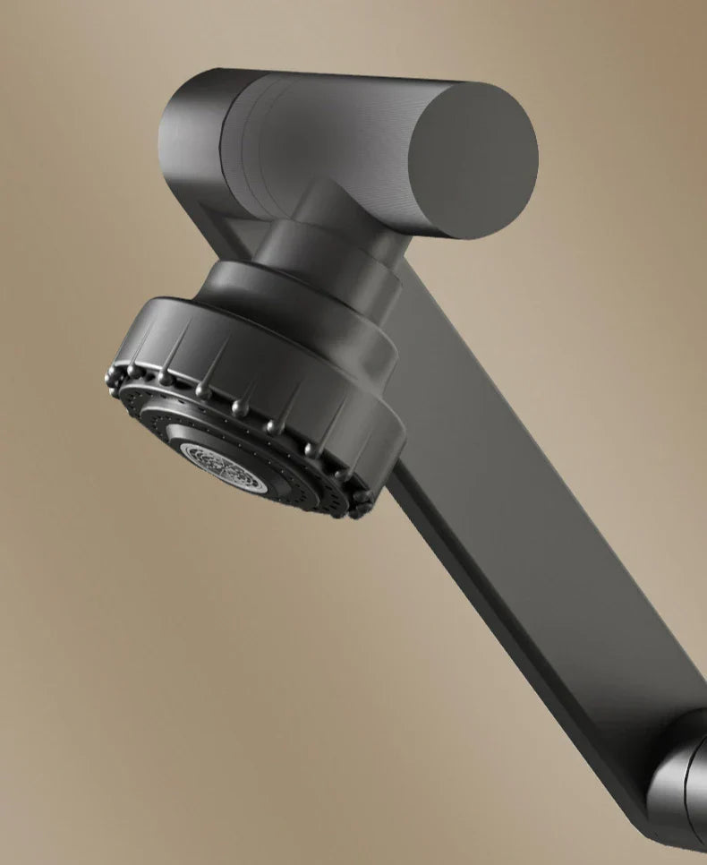 360° Swivel Dual-Handle Ceramic Valve Bathroom Faucet