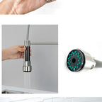 360° Swivel Dual-Spray & Shut-Off Faucet Attachment (Universal Fit)
