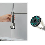 360° Swivel Dual-Spray & Shut-Off Faucet Attachment (Universal Fit)