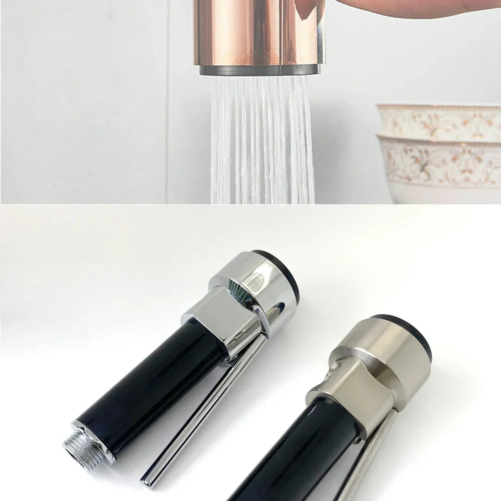 360° Swivel Dual-Spray & Shut-Off Faucet Attachment (Universal Fit)
