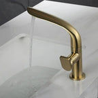 360° Swivel Single-Handle Solid Brass Bathroom Sink Faucet