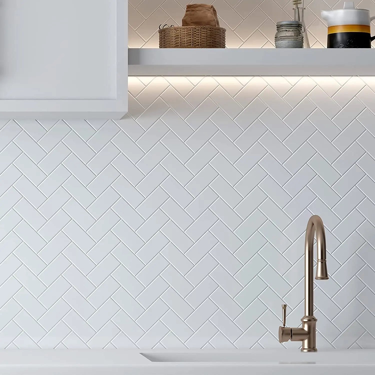 3D Textured Peel & Stick Wall Tiles (Set of 10)