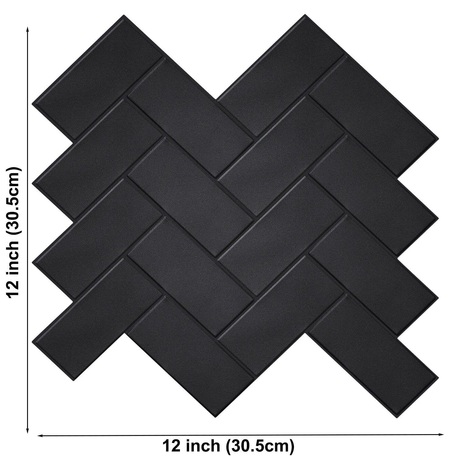 3D Textured Peel & Stick Wall Tiles (Set of 10)