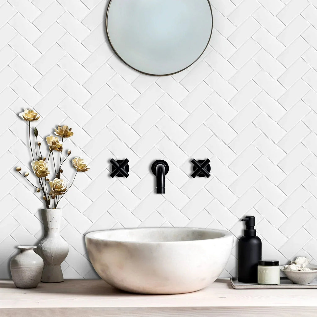 3D Textured Peel & Stick Wall Tiles (Set of 10)