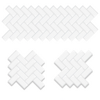 3D Textured Peel & Stick Wall Tiles (Set of 10)
