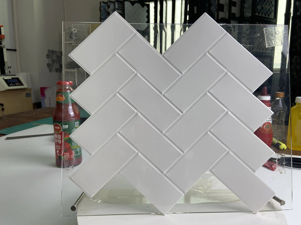 3D Textured Peel & Stick Wall Tiles (Set of 10)