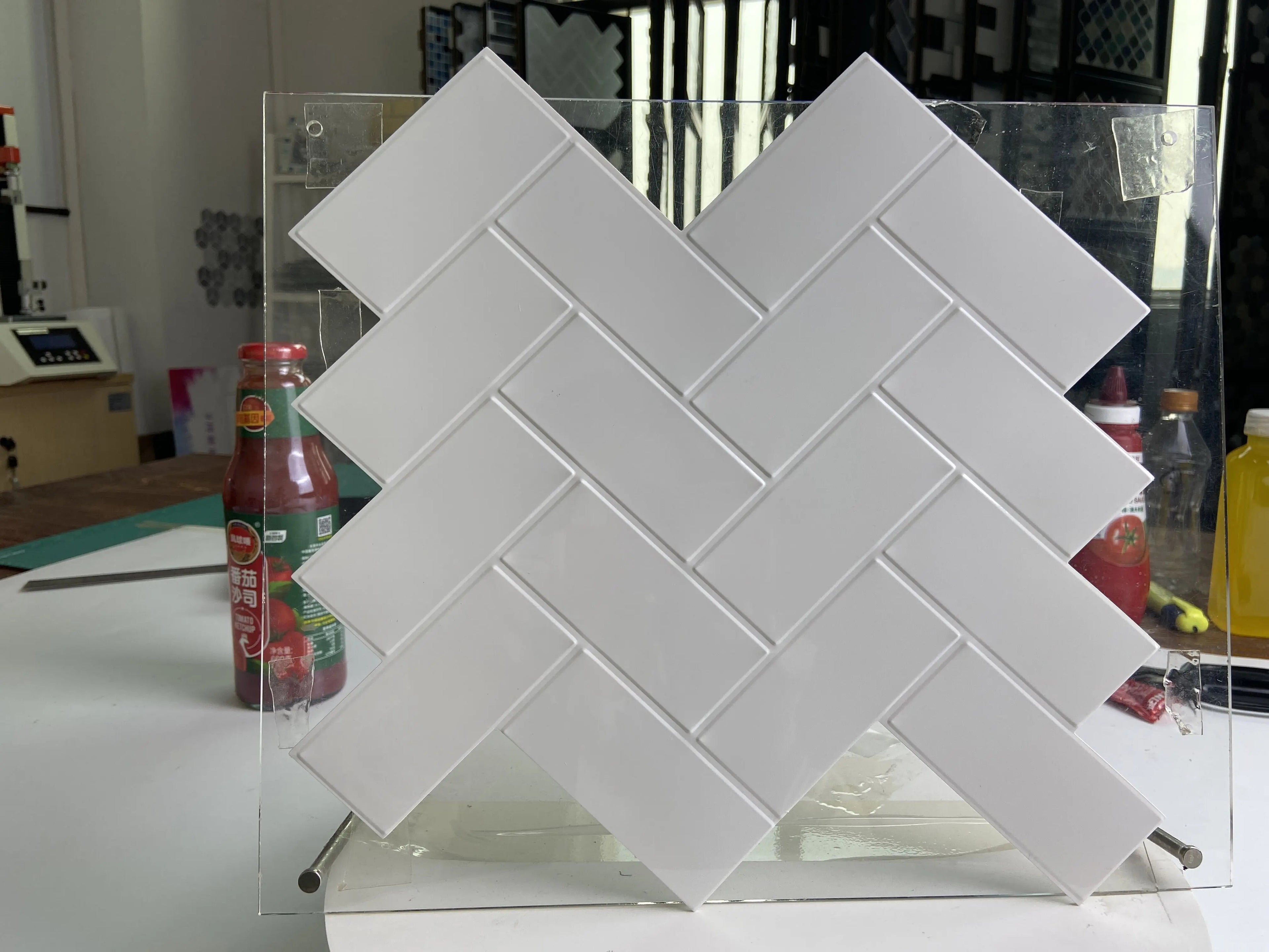 3D Textured Peel & Stick Wall Tiles (Set of 10)