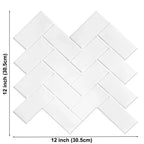 3D Textured Peel & Stick Wall Tiles (Set of 10)