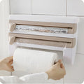 4-In-1 Self-Adhesive Wall-Mount Organizer