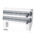 4-In-1 Self-Adhesive Wall-Mount Organizer