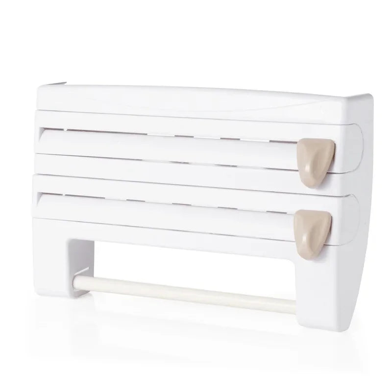 4-In-1 Self-Adhesive Wall-Mount Organizer