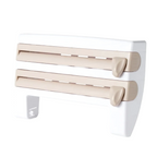 4-In-1 Self-Adhesive Wall-Mount Organizer