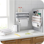 4-In-1 Self-Adhesive Wall-Mount Organizer