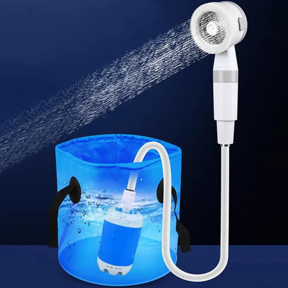 4000mAh Rechargeable Cordless Portable Shower