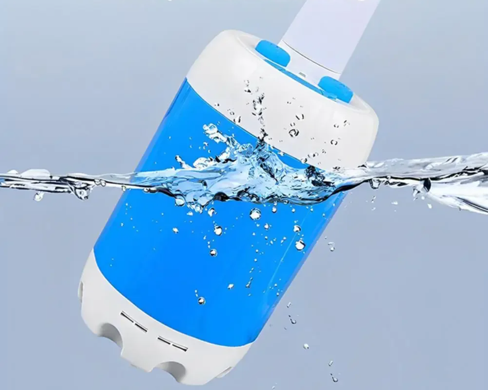 4000mAh Rechargeable Cordless Portable Shower