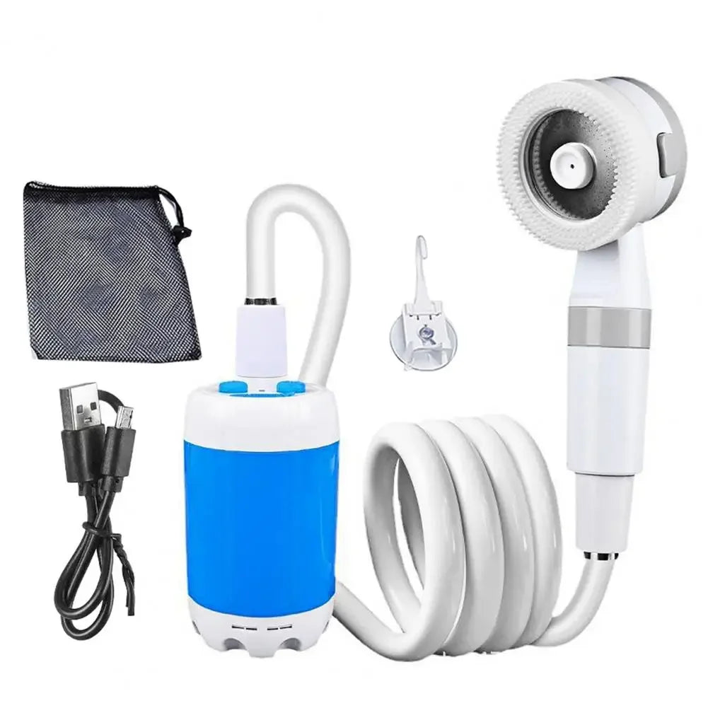 4000mAh Rechargeable Cordless Portable Shower