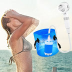 4000mAh Rechargeable Cordless Portable Shower