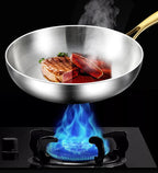 7-Layer 316 Stainless Steel Frying Pan