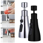 720° Swivel 3-Mode Silicone Faucet Aerator