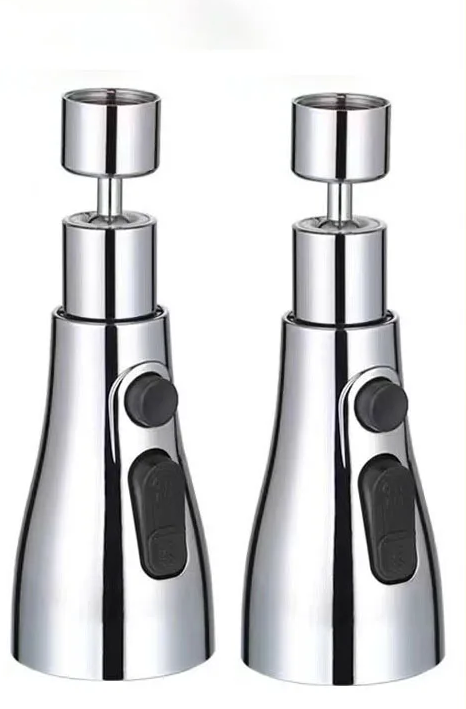 720° Swivel 3-Mode Silicone Faucet Aerator