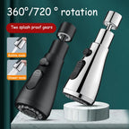 720° Swivel 3-Mode Silicone Faucet Aerator