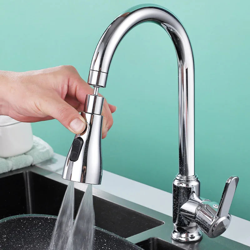 720° Swivel 3-Mode Silicone Faucet Aerator