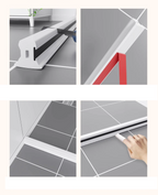 Accordion-Fold Waterproof Shower Curtain (Magnetic Closure)