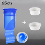 Adjustable Anti-Odor & Insect-Blocking Floor Drain Backflow Preventer (Set of 6)