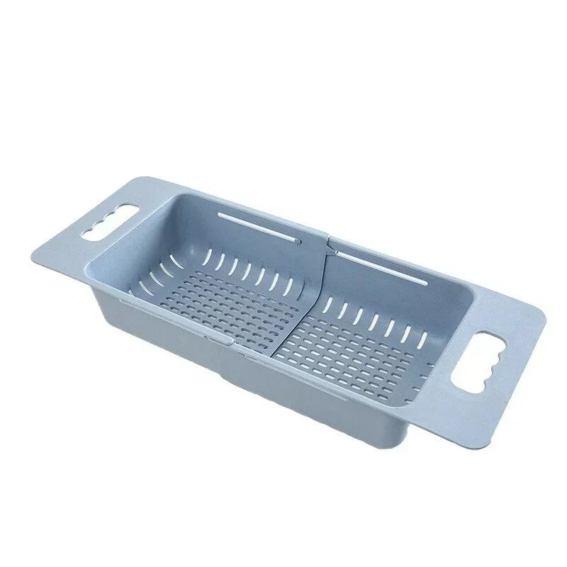 Adjustable Expandable Auto-Draining Sink Basket