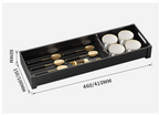 Adjustable & Expandable Rust-Resistant Aluminum Pull-Out Drawer Organizer