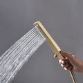 Adjustable Sliding 304 Stainless Steel Shower Slide Bar Set (With Handheld Shower)
