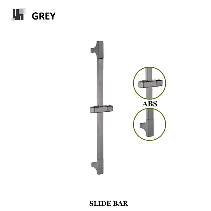 Adjustable Sliding 304 Stainless Steel Shower Slide Bar Set (With Handheld Shower)