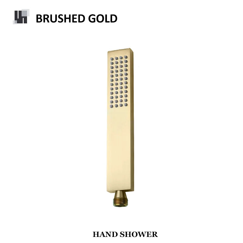 Adjustable Sliding 304 Stainless Steel Shower Slide Bar Set (With Handheld Shower)