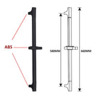 Adjustable Sliding 304 Stainless Steel Shower Slide Bar Set (With Handheld Shower)